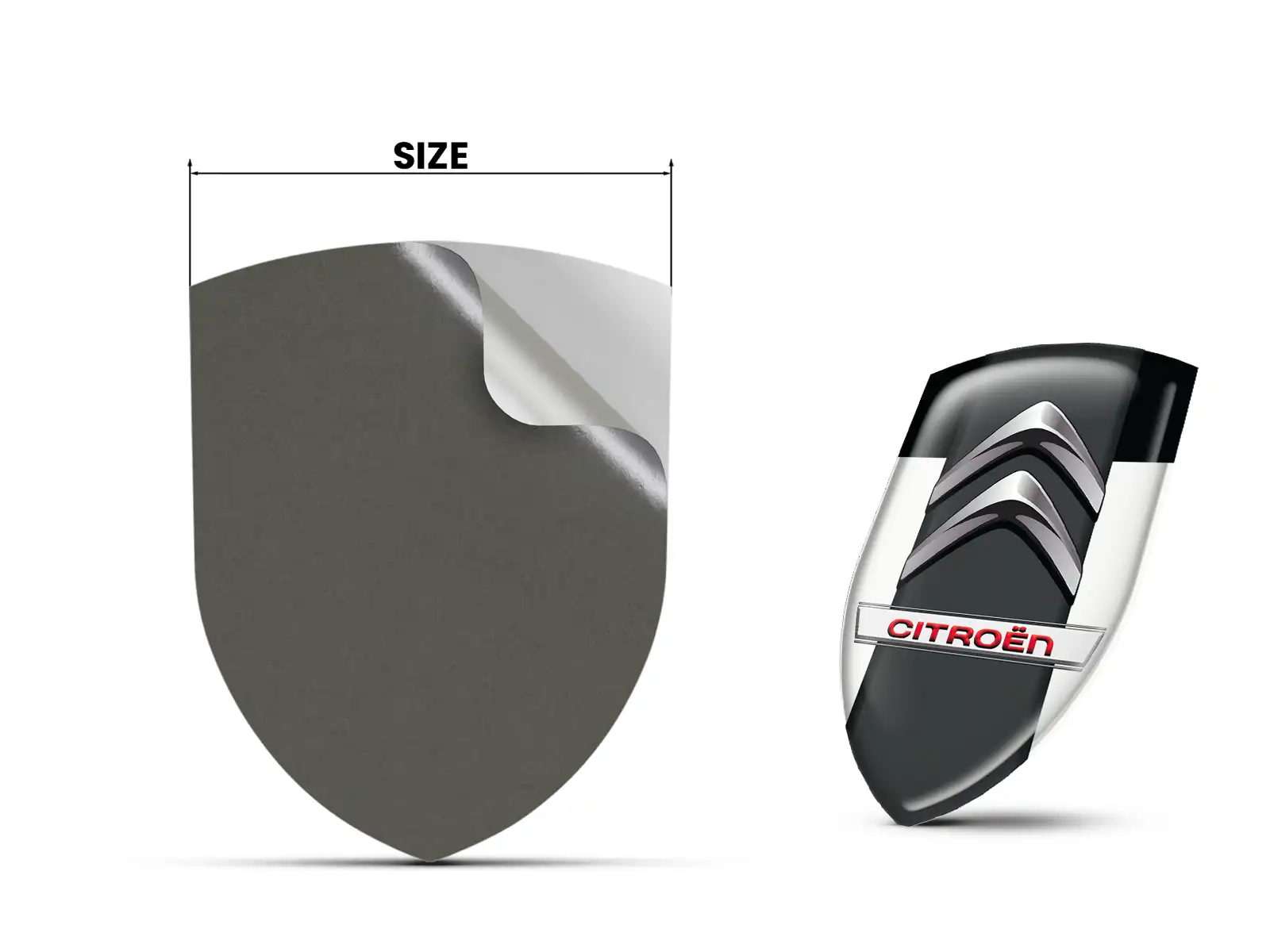 Citroen Heckscheibensticker Luxus Minimal Tuning Auto